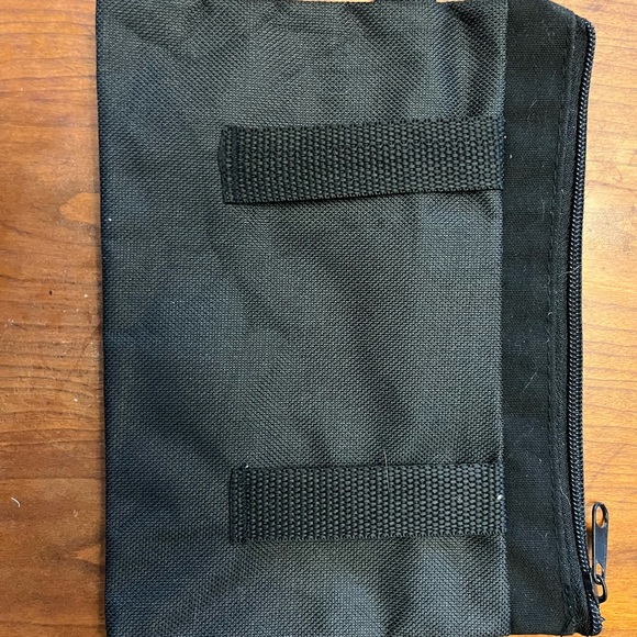 Black Nylon Zippered Bag Lot of 10 - Picture 2 of 4